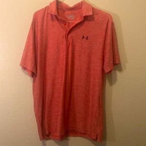 Under Armour Golf Polo Heat Gear Loose Fit Mens Large